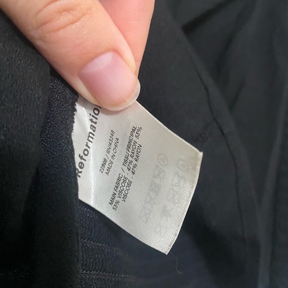 Reformation Black Reign Top - Picture 7 of 7